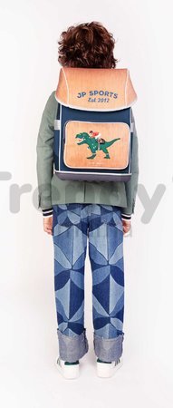 Školský batoh veľký Ergomaxx Polo Dino Jeune Premier ergonomický luxusné prevedenie 41*27 cm