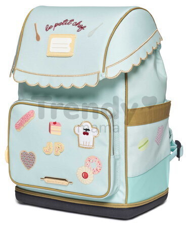 Školský batoh veľký Ergomaxx Le Petit Chef Jeune Premier ergonomický luxusné prevedenie 42*27 cm