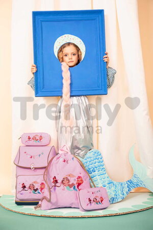 Školský batoh veľký Ergomaxx Mermaids Jeune Premier ergonomický luxusné prevedenie 42*27 cm