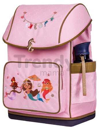 Školský batoh veľký Ergomaxx Mermaids Jeune Premier ergonomický luxusné prevedenie 42*27 cm