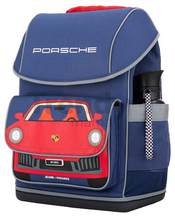 Školský batoh veľký Ergomaxx Porsche Jeune Premier ergonomický luxusné prevedenie 42*27 cm