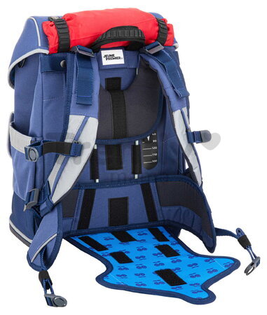 Školský batoh veľký Ergomaxx Porsche Jeune Premier ergonomický luxusné prevedenie 42*27 cm