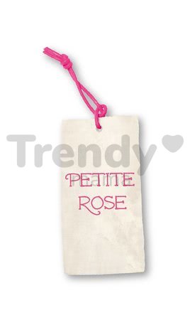 Osuška s kapucňou Petite Rose-Bath Towel Kaloo so žinkou ružová od 0 mesiacov