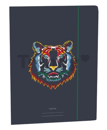 Školské dosky na zošity A4 File Folder Tiger Navy Jeune Premier elastické luxusné prevedenie