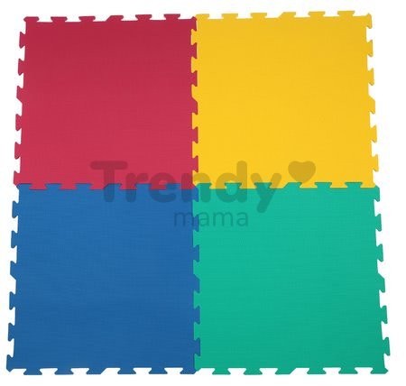 Penové puzzle Lee podložka pre najmenších 6 dielov 62*62*1,3 cm a 12 dielov 32*32*1,3 cm od 0 mes