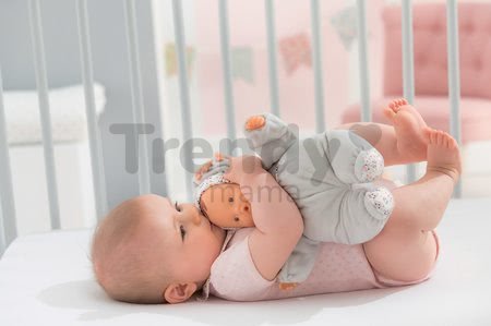 Bábika Babipouce Happy Panda Mon Doudou Corolle s hnedými očami a špúliacimi ústočkami 28 cm od 0 mes