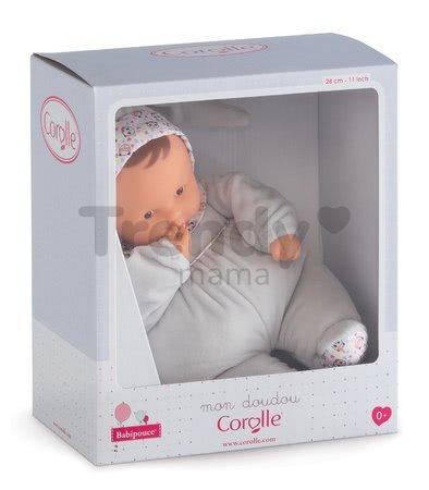 Bábika Babipouce Happy Panda Mon Doudou Corolle s hnedými očami a špúliacimi ústočkami 28 cm od 0 mes