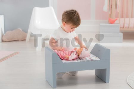 Postieľka Mon Premier Poupon Bébé Corolle s vankúšom a paplónom pre 30-42 cm bábiku od 18 mes