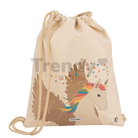 Školský vak na telocvik a prezúvky Gym Bag Unicorn Jack Piers ergonomický luxusné prevedenie od 2 rokov 44*36 cm