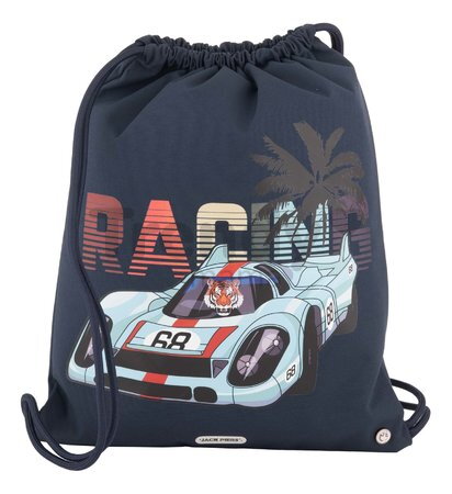 Školský vak na telocvik a prezúvky Gym Bag Race Jack Piers ergonomický luxusné prevedenie od 2 rokov 44*36 cm