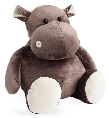 Plyšový hroch Hippo Histoire d’ Ours hnedý 120 cm od 0 mes HO1197