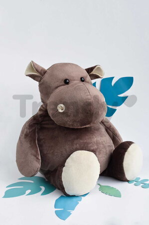 Plyšový hroch Hippo Histoire d’ Ours hnedý 120 cm od 0 mes HO1197