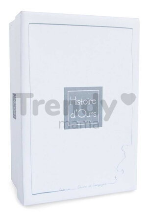 Plyšový jednorožec Unicorn Histoire d’ Ours biely 23 cm od 0 mes HO2659