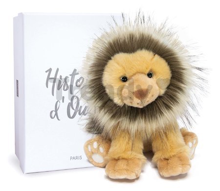 Plyšový lev Kenya the Lion Histoire d’ Ours hnedý 25 cm v darčekovom balení od 0 mes