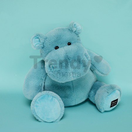 Plyšový hroch Hip' United Hippo Exotique Histoire d’ Ours modrý 40 cm od 0 mes