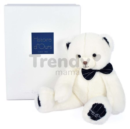 Plyšový medvedík Bear Ivory Les Preppy Chics Histoire d’ Ours biely 30 cm v darčekovom balení od 0 mes