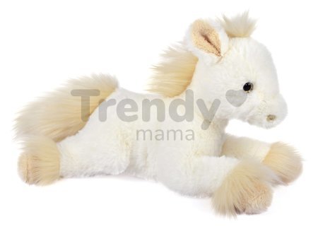Plyšový koník Horse Palomino Les Petits Nomades Histoire d’ Ours béžový 25 cm v slamenom košíku od 0 mes