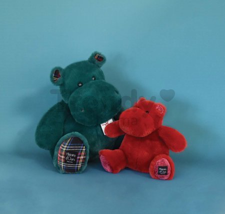 Plyšový hroch Pine Green Hippo Cocooning Histoire d’ Ours zelený 40 cm od 0 mes