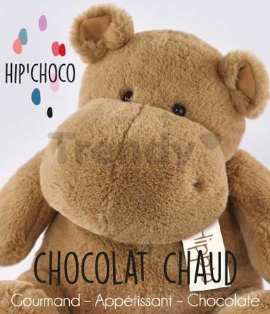 Plyšový hroch Hot Chocolate Hippo Cocooning Histoire d’ Ours hnedý 40 cm od 0 mes