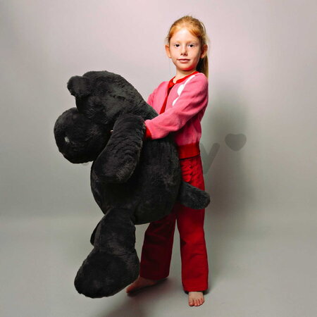 Plyšový hroch Hippo Anthracite Grey Histoire d’ Ours čierny 85 cm od 0 mes HO3208