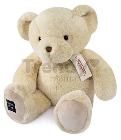 Plyšový medvedík Vanilla Le Nounours Histoire d’ Ours béžový 40 cm od 0 mes