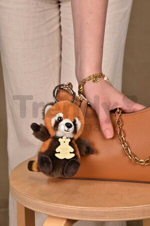 Plyšová kľúčenka panda červená The Soft Stretch Red Panda Key Ring Histoire d’ Ours hnedá 12 cm HO3291