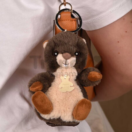 Plyšová kľúčenka svišť The Soft Stretch Marmot Key Ring Histoire d’ Ours hnedá 12 cm HO3295