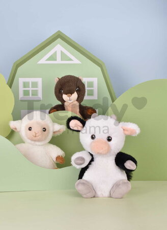 Plyšová kravička The Soft Stretch Cow Histoire d’ Ours čierno-biela 20 cm od 0 mes HO3298