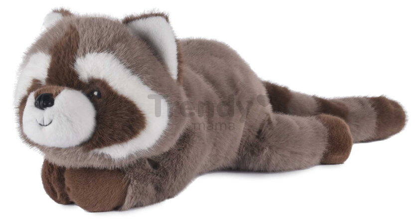 Plyšový medvedík čistotný s ťažkým bruškom Vasco Raccoon Les Explorateurs Histoire d’ Ours hnedý 55 cm od 0 mes HO3305