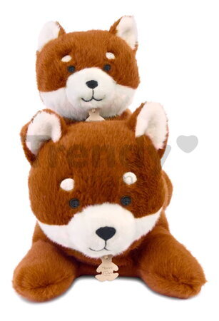 Plyšová panda červená s ťažkým bruškom P'tit Relax Red Panda Histoire d’ Ours oranžová 22 cm od 0 mes