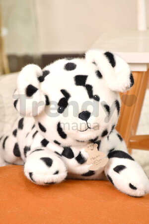 Plyšový psík dalmatín s ťažkým bruškom P'tit Relax Dalmatian Histoire d’ Ours čierno-biely 30 cm od 0 mes HO3327