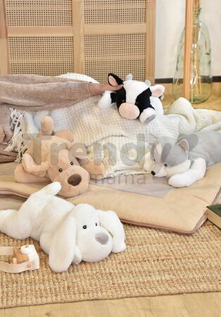 Plyšová kravička The Soft Stretch Cow Histoire d’ Ours čierno-biela 40 cm od 0 mes HO3333
