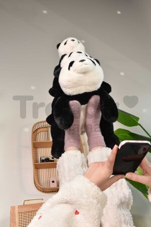 Plyšová panda Bao The Panda Histoire d’ Ours čierno-biela 42 cm od 0 mes HO3337