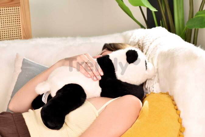 Plyšová panda Bao The Panda Histoire d’ Ours čierno-biela 42 cm od 0 mes HO3337