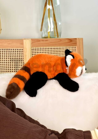 Plyšová panda červená Sierra The Red Panda Histoire d’ Ours oranžová 32 cm od 0 mes HO3339