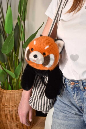 Plyšová panda červená Sierra The Red Panda Histoire d’ Ours oranžová 42 cm od 0 mes HO3340
