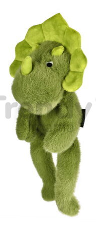 Plyšový dinosaurus na objímanie The Glue Pots Dino Magnetic Histoire d’ Ours magnetický zelený 30 cm od 24 mes