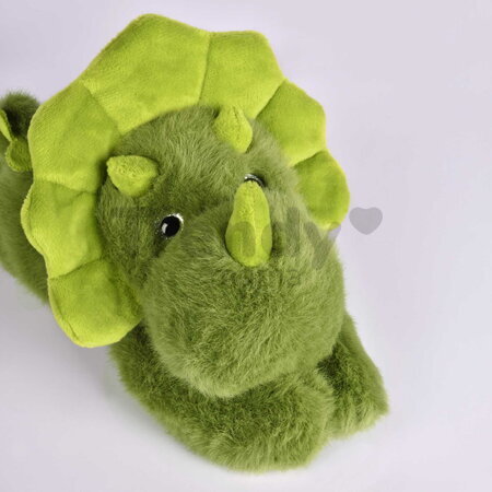 Plyšový dinosaurus na objímanie The Glue Pots Dino Magnetic Histoire d’ Ours magnetický zelený 30 cm od 24 mes