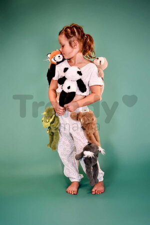 Plyšový medvedík na objímanie The Glue Pots Bear Magnetic Histoire d’ Ours magnetický hnedý 30 cm od 24 mes