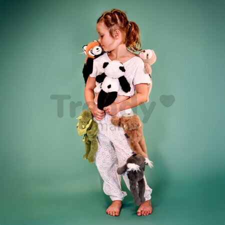 Plyšový medvedík na objímanie The Glue Pots Bear Magnetic Histoire d’ Ours magnetický hnedý 30 cm od 24 mes