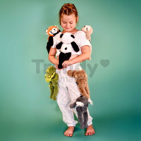 Plyšový medvedík na objímanie The Glue Pots Bear Magnetic Histoire d’ Ours magnetický hnedý 30 cm od 24 mes