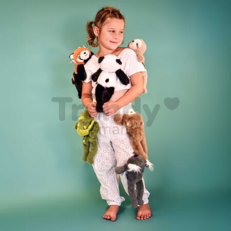 Plyšový medvedík na objímanie The Glue Pots Bear Magnetic Histoire d’ Ours magnetický hnedý 30 cm od 24 mes