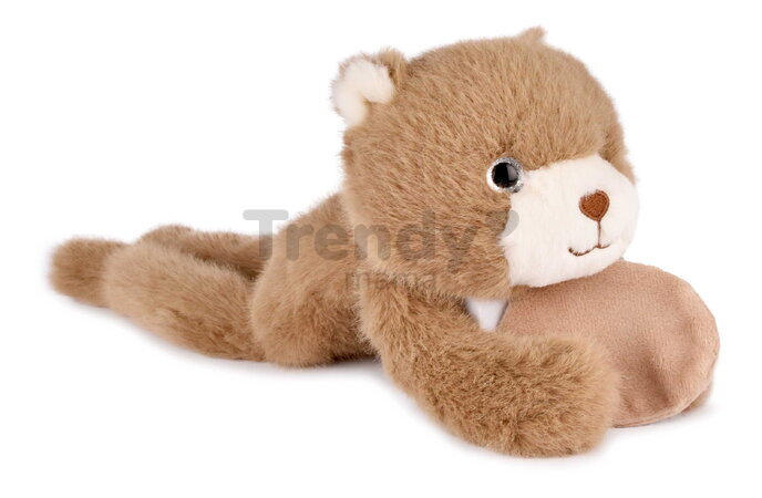 Plyšový medvedík na objímanie The Glue Pots Bear Magnetic Histoire d’ Ours magnetický hnedý 30 cm od 24 mes