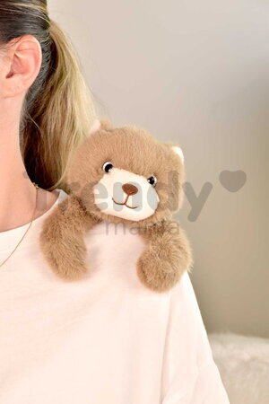 Plyšový medvedík na objímanie The Glue Pots Bear Magnetic Histoire d’ Ours magnetický hnedý 30 cm od 24 mes
