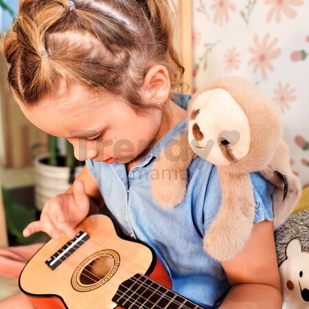 Plyšový leňochod na objímanie The Glue Pots Sloth Magnetic Histoire d’ Ours magnetický hnedý 30 cm od 24 mes