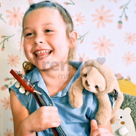 Plyšový leňochod na objímanie The Glue Pots Sloth Magnetic Histoire d’ Ours magnetický hnedý 30 cm od 24 mes