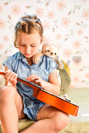 Plyšový leňochod na objímanie The Glue Pots Sloth Magnetic Histoire d’ Ours magnetický hnedý 30 cm od 24 mes