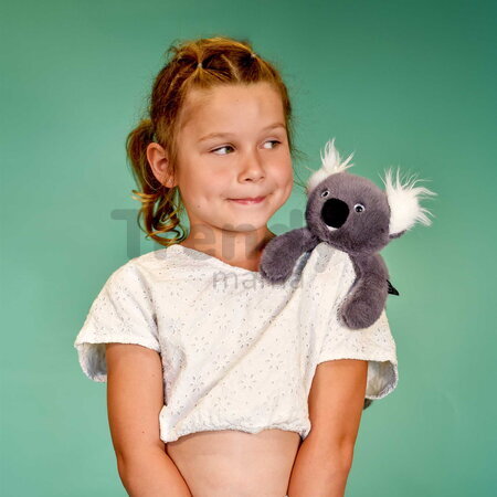 Plyšová koala na objímanie The Glue Pots Koala Bear Magnetic Histoire d’ Ours magnetická sivá 30 cm od 24 mes