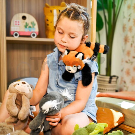 Plyšový leňochod na objímanie The Glue Pots Sloth Magnetic Histoire d’ Ours magnetický hnedý 30 cm od 24 mes