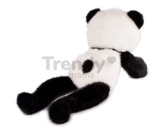 Plyšová panda na objímanie The Glue Pots Panda Magnetic Histoire d’ Ours magnetická čierno-biela 30 cm od 24 mes